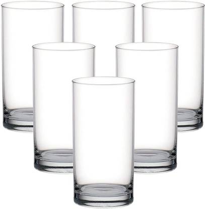 Ocean Fin Line Hi Ball Glass, 280ml, Set of 6 Glass Water/Juice Glass