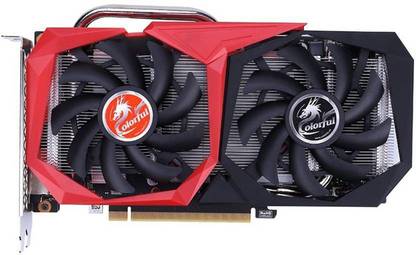 Colorful GeForce GTX 1650 NB 4GD6-V DDR5 4 GB NVIDIA Chipset 128 bit 1485 MHz Graphics Card