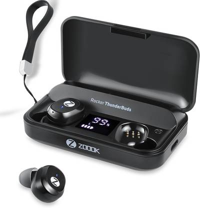 Zoook ROCKER ThunderBuds Wireless in-Ear headphone Stereo Sound-BLACK Bluetooth