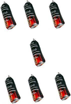 SHEMOS Charcoal Rolls for Bukhoo7r, Bakhoo1r and6 Hookah (Black) Magic Coal, Quick Burning Coal 7 PACKET 70 DISC Hookah Charcoals
