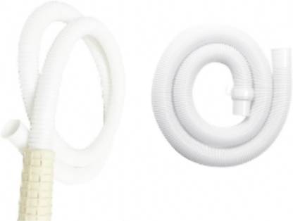 Torzen 5 Meter Washing machine Hose Inlet pipe With Outlet Pipe Drain/Extension/Outlet Hose Pipe For Semi Automatic washing machine Hose Pipe Hose Pipe