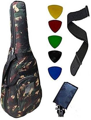 KANHA HUB Heavy Padded Bag/Cover/Case For All 38, 39, 40, 41 Inch Acoustic Guitars Like For Fender, Yamaha, Cort, Ibanez, Xtag, Ashton, Kadence, Vault, Hobmer, Givson, Kaps, Rocks Guitar Bag