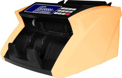 Drop2Kart Bill Counter - Automatic AccuCount, Supports All INR Currency, Bright RGB LCD Display, UV/MG Sensors, LED External Display Note Counting Machine