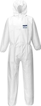Portwest ST40 - BizTex Microporous Coverall Type 5/6 White Paint Coverall