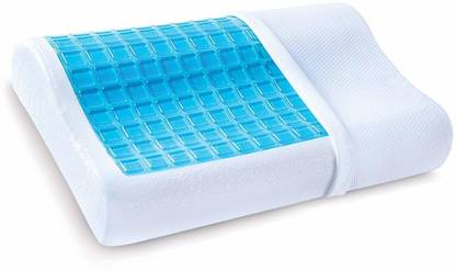 Gajjars Memory Gel Pillow-101 Memory Foam, Gel Solid Sleeping Pillow Pack of 1