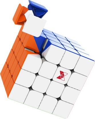 Cubelelo QiYi X-Man Ambition Magnetic 4x4 Stickerless Speedcube Highspeed Magic Cube Puzzle