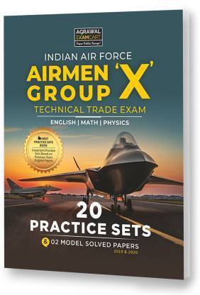 Airmen Group X (Technical Trades) Indian Air Force (IAF) Exam Practice Sets And Solved Papers Book In English