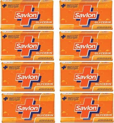 Savlon Glycerin Soap 8X125g