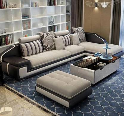 SOFAA KING VINGER Fabric 8 Seater Sofa