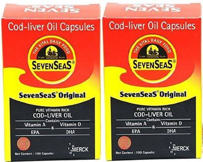 SEVEN SEAS Cod Liver Oil Capsules
