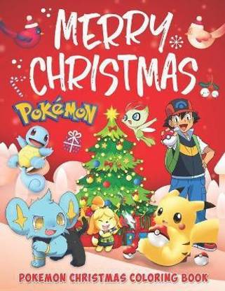 Pokemon Christmas Coloring Book