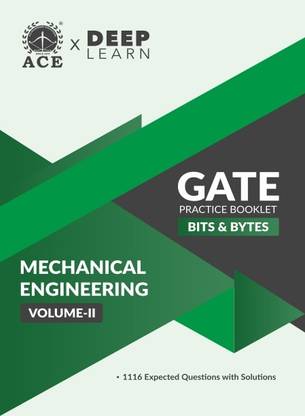 GATE 2022 Mechanical Practice Booklet 1116 Expected Questions with solutions for Mechanical Engineering Volume 2