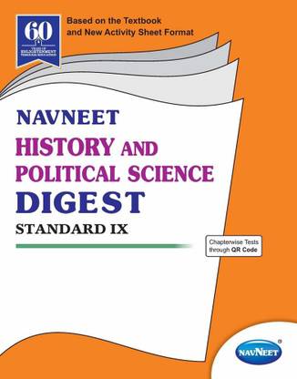 Std 9 | History and political science Digest | Navneet | English Medium