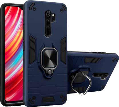ELEF Back Cover for Xiaomi Redmi Note 8 Pro D7 Rugged Armor Kickstand Shockproof (Military Grade Protection)