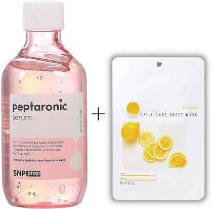 SNP prep PEPTARONIC SERUM + SHEET MASK