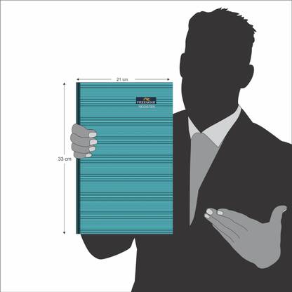 FREEMIND Register Regular Notebook Single Line 432 Pages
