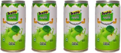 Testo Green Apple Fruit Drink 180 ml X 4