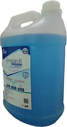 Prolant (1x5000ml) Handrub Sanitizer 75% Alcohol Based, pH Balanced  Can (5 L) Hand Rub Can