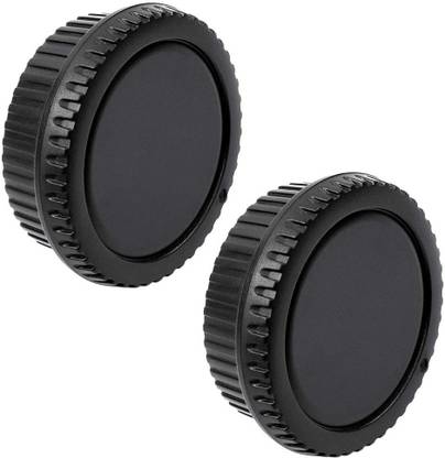 Schsteindar Camera Body Cap and Lens Rear Cap Cover Replacement Set for All Canon EOS EF Mount DSLR Cameras 6D Mark II 5D Mark IV EOS 200D 60D 80D 70D 5Ds R 5D Mark III 600D,2 Sets  Lens Cap