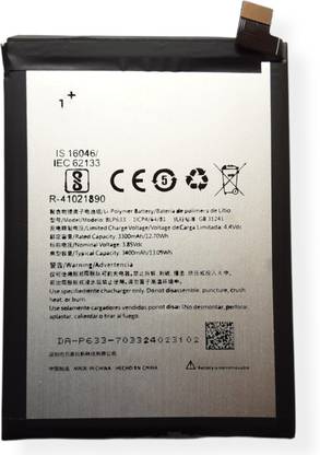 Full Mah Mobile Battery For  Oneplus 3t / One Plus 3t / 1+3t BLP633