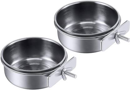 THE DDS STORE ROUND Steel Pet Bowl