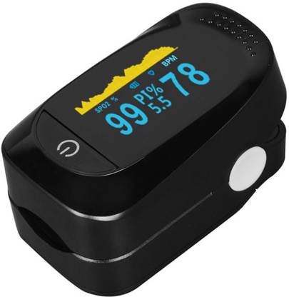 Bing Zun X09 Pulse Oximeter with OLED Display, Hi or Low Spo2, Pulse Rate Indicator with Visual Alarm and Auto Power Off Feature Pulse Oximeter