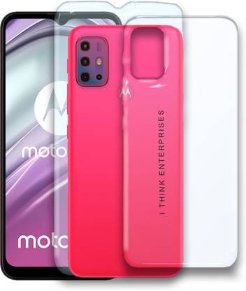 SOMAENTERPRISES Front and Back Screen Guard for Motorola G20
