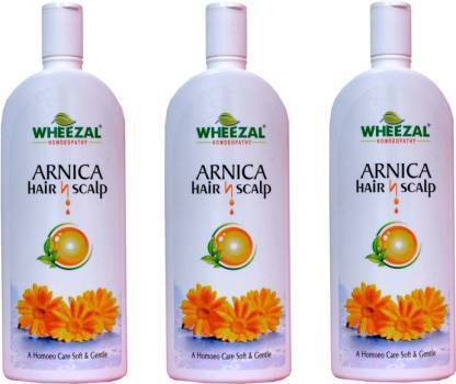 WHEEZAL Arnica Shampoo hair n scalp treatment shampoo(100ml) Pack Of 3