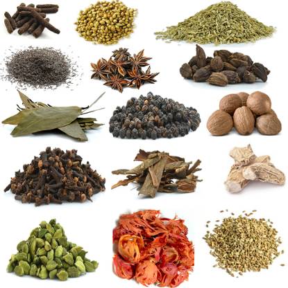 Etsi Bitsi EtsiBitsi Premium Pack of 15 Aromatic Whole Garam Masala Spices Combo, Sabut Garam Masala