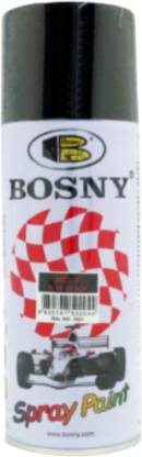 Bosny Spray paint for wall and metal - (shade code no-04 MATT black ) Black Spray Paint 400 ml