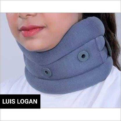 LUIS LOGAN Soft Cervical Collar Adjustable Neck brace Support Relieves Pain Unisex (BLUE,UN) Neck Support