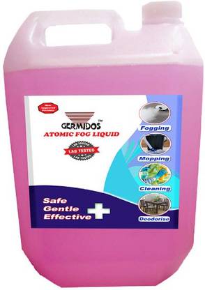 germidos by Niyati Graphics Fog Machine Liquid Sanitizer - For Fumigation, Lab-Tested, No Bleach