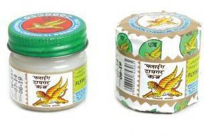 FLYING TIGER CUB BALM Each 15 gm (Pack of 8-White ) Balm