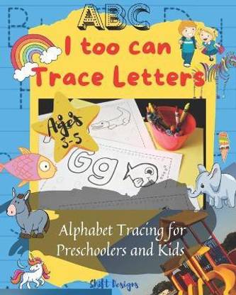 I too can Trace Letters: Buy I too can Trace Letters by Designs Shift ...