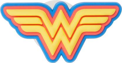 Crocs Wonder Woman Shield Jibbitz Shoe Charm Plastic Shoe Charm