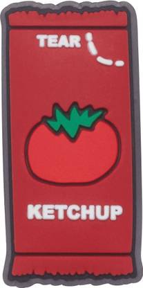 Crocs Ketchup Packet Shoe Charm Plastic Shoe Charm