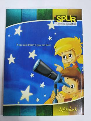 SRK school copy A5 Notebook math ruled 36 Pages