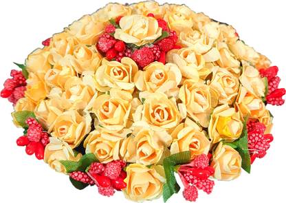 Sheetal ARTIFICIAL YELLOW MOGRA HAIR BUN Bun