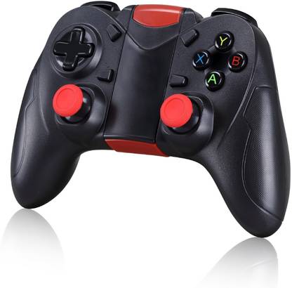DWH Gen Game S6 Deluxe Mobile Wireless Bluetooth Game Controller with Bracket Gamepad Support Android/Android T.V./ PC - Black Joystick (Black, For PC) Joystick (Black, For PC)  Joystick