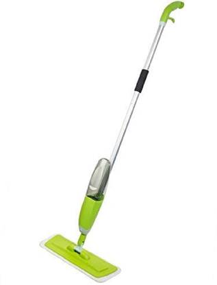 GS Eocm Spray Mop, 2 in 1 Liquid Dispenser and Movable Handle, High Absorbent Microfiber Wet & Dry Mop