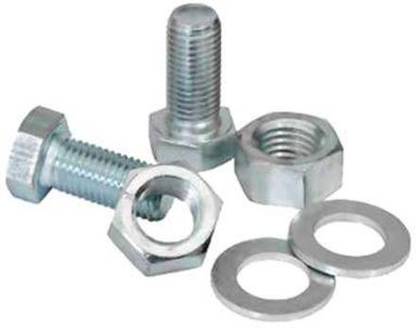 JENI MART Nut & Bolt Set GI NUT BOLT WASHER-6X25,6X35,6X40