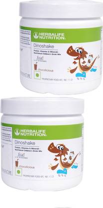 Herbalife Nutrition Dinoshake Chocolate 200 gm Of 2 Psc Plant-Based Protein