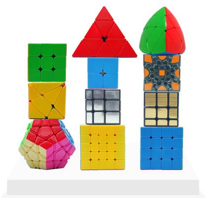 QWICK CLICK Magic Perfect Combo Cube Golden,