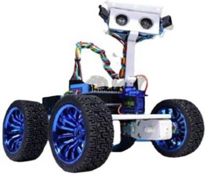 ROBOBOX Human Following Robot Kit || Innovative Robotic Concept || Easy assembly, Instruction manual provided (DIY Kit)