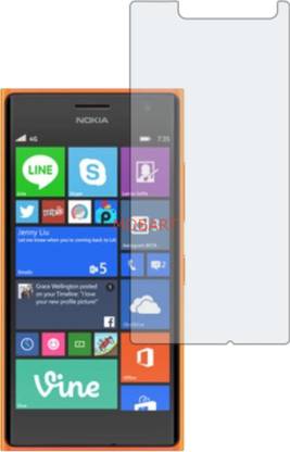 MOBART Tempered Glass Guard for NOKIA LUMIA 730 DUAL SIM (Flexible Shatterproof)