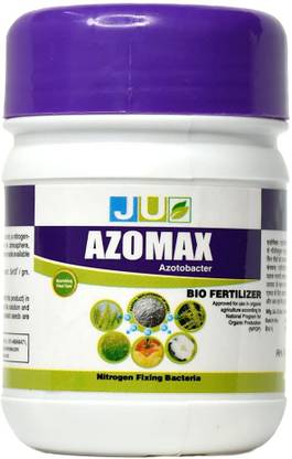JU Bio Fertilizer Azomax Azotobacter, Bottle, 10 GM Fertilizer