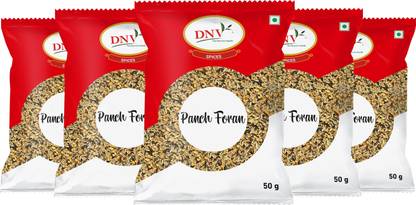DNV Natural 5 Spices Blend Masala Panch Foron for Cooking 50gm, Pack of 5