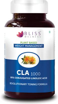 Bliss Welness Lean Bliss Pure CLA 1000 MG CLA Supplement - 60 Vegetarian Capsules