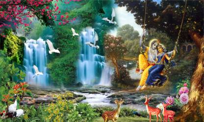 imbue Religious Multicolor Wallpaper