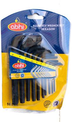 abhi Allen key -10 Allen Key Set